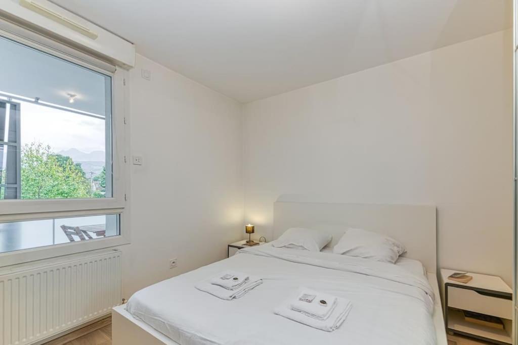 Bel Appartement-Garage Prive-Balcon-Wifi Fibre Rhut Exterior photo